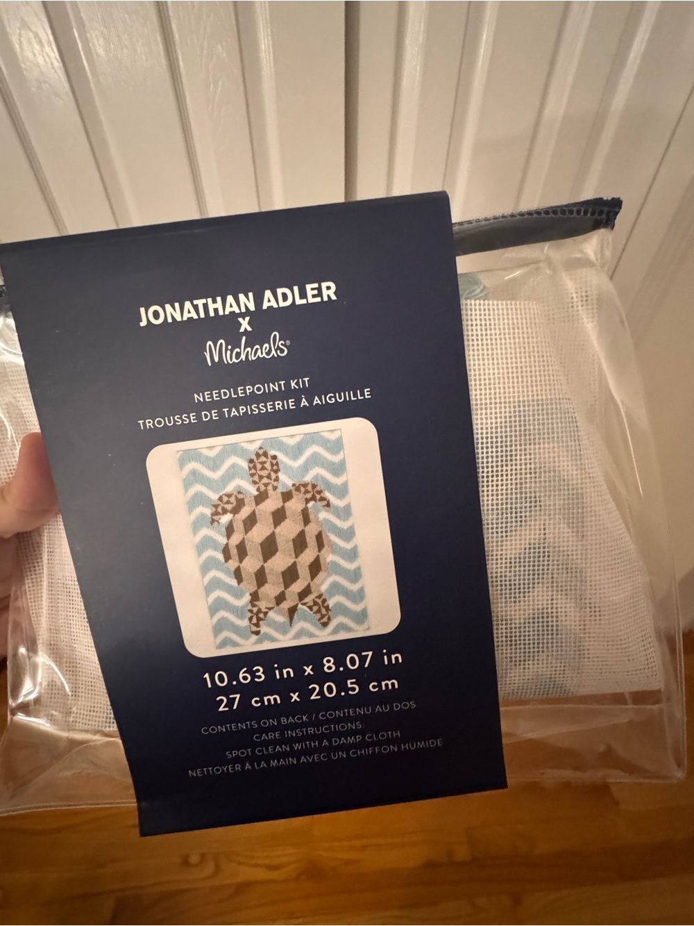 New! Jonathan Adler x Michaels needlepoint kit